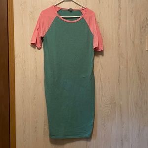 Baseball Tee Julia Dress by LuLaRoe